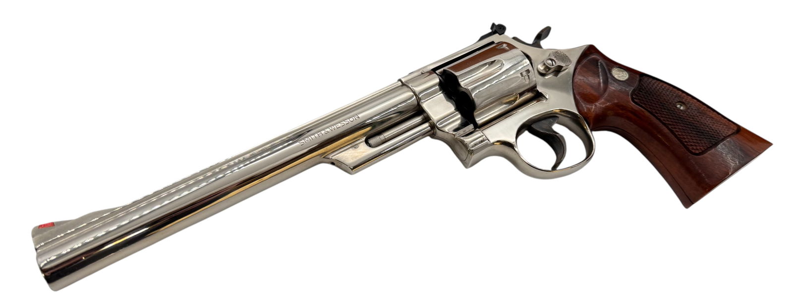 Excellent 1977 Smith & Wesson Model 29-2 .44 MAG. 8-3/8" Nickel Revolver in Presentation Case - 3