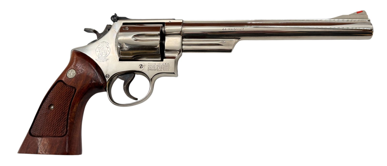 Excellent 1977 Smith & Wesson Model 29-2 .44 MAG. 8-3/8" Nickel Revolver in Presentation Case - 4