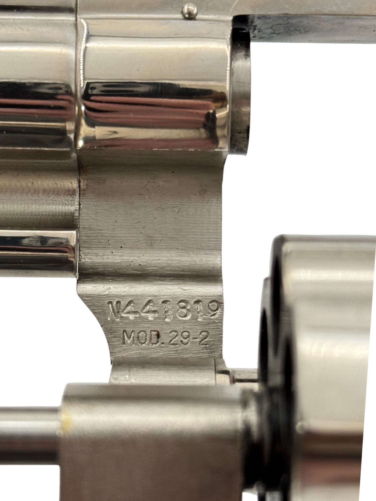 Excellent 1977 Smith & Wesson Model 29-2 .44 MAG. 8-3/8" Nickel Revolver in Presentation Case - 5