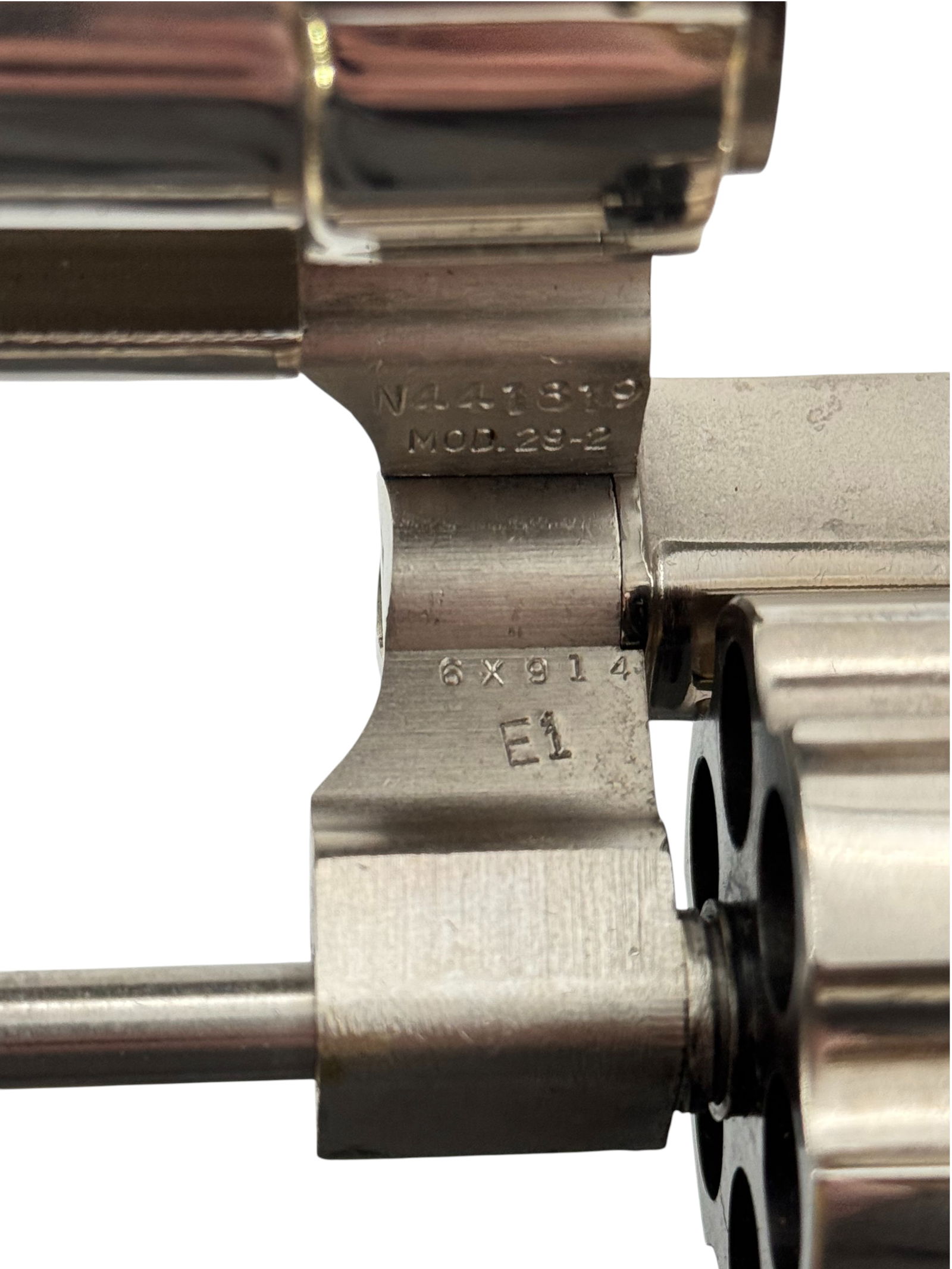 Excellent 1977 Smith & Wesson Model 29-2 .44 MAG. 8-3/8" Nickel Revolver in Presentation Case - 6