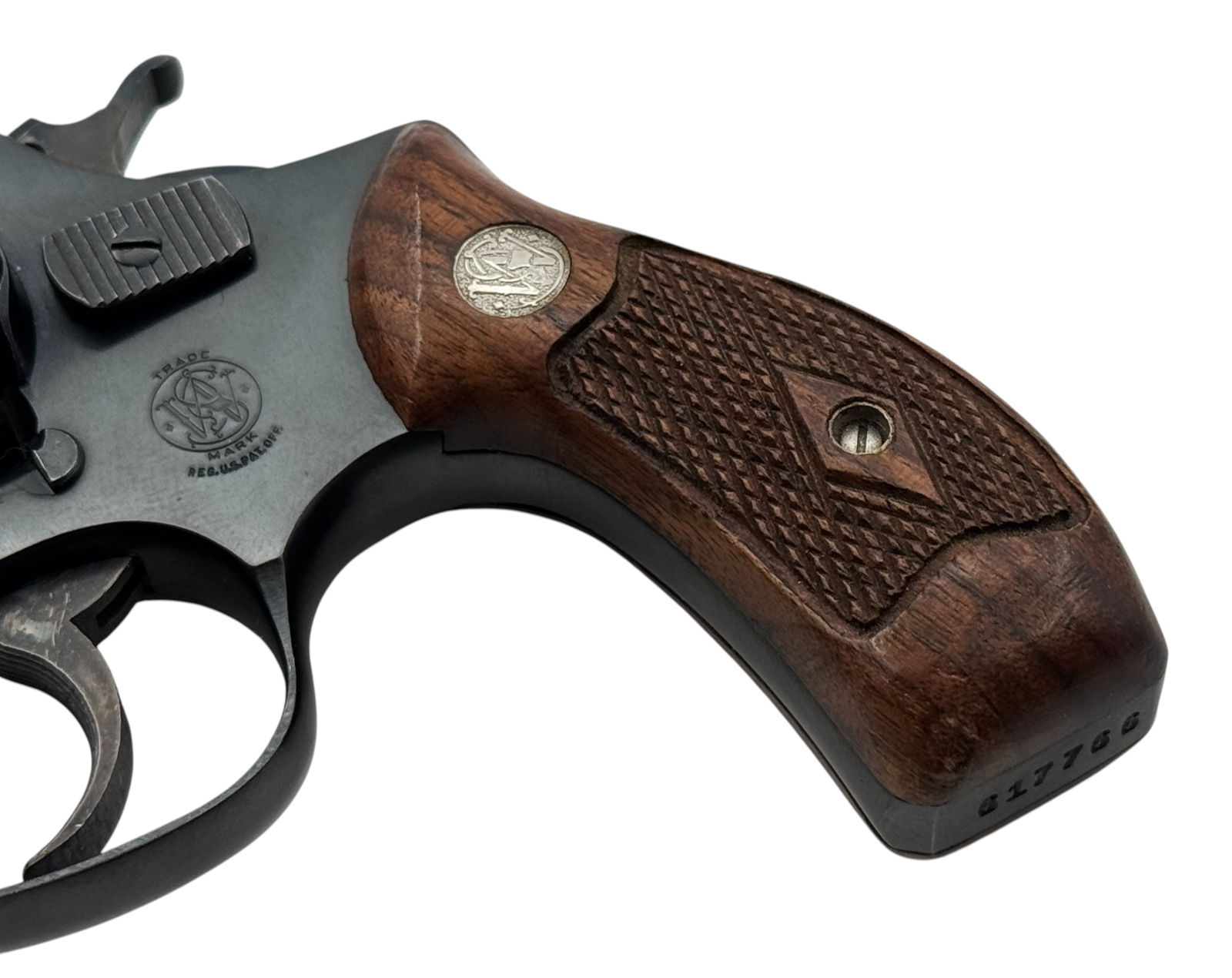 Excellent Desirable 1960s Smith & Wesson Model 36 Chief's Special "Flat Latch" .32 S&W LONG Revol... - 9