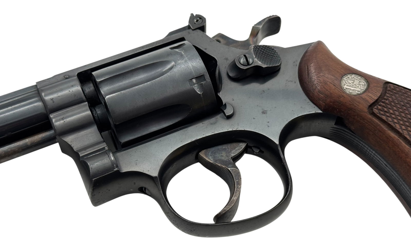 Excellent Smith & Wesson Model K-38 Masterpiece .38 SPL. Revolver - 16