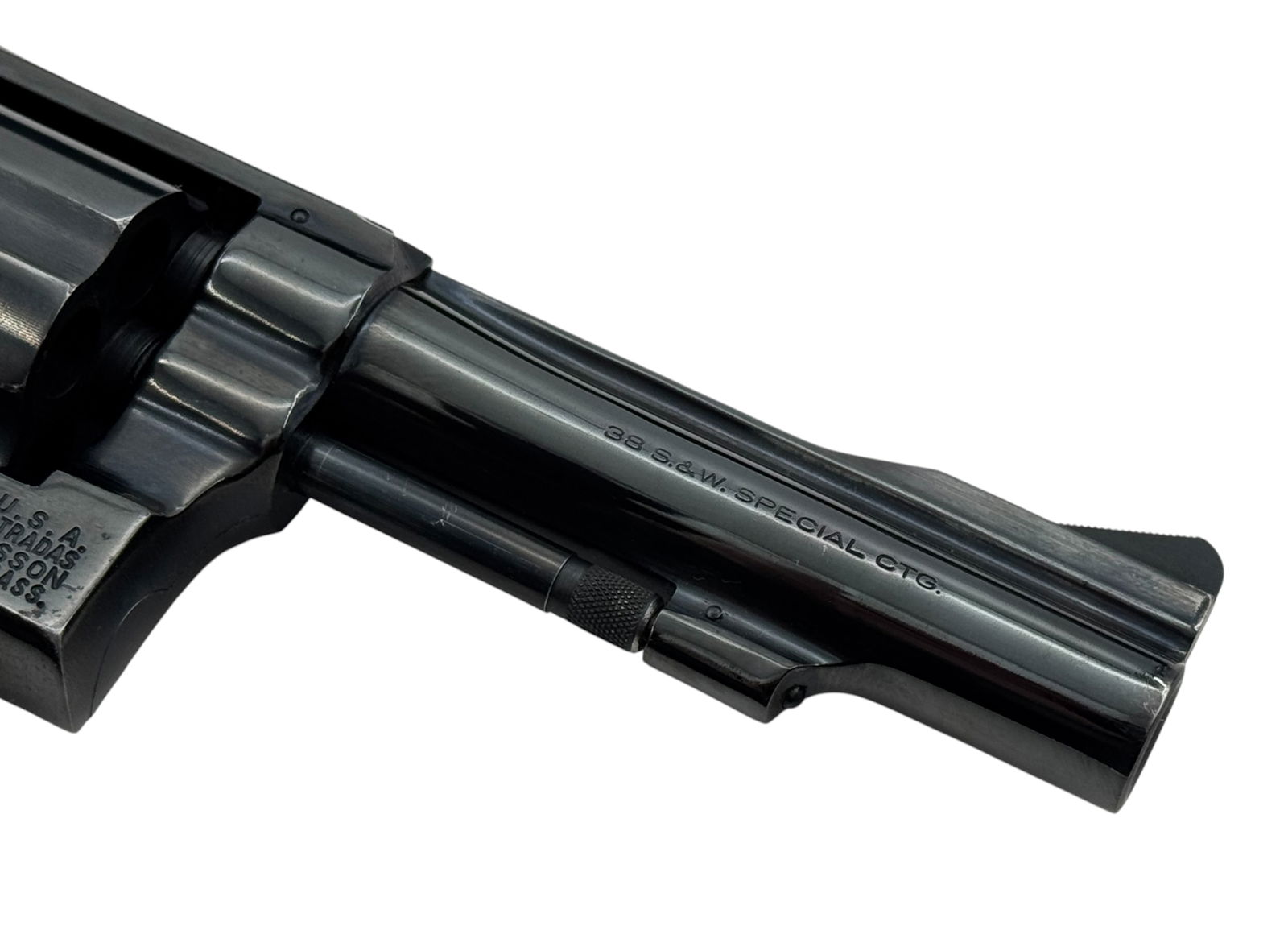 Excellent 1969 Smith & Wesson 15-3 K38 Combat Masterpiece .38 SPECIAL Revolver w/ Holster - 15