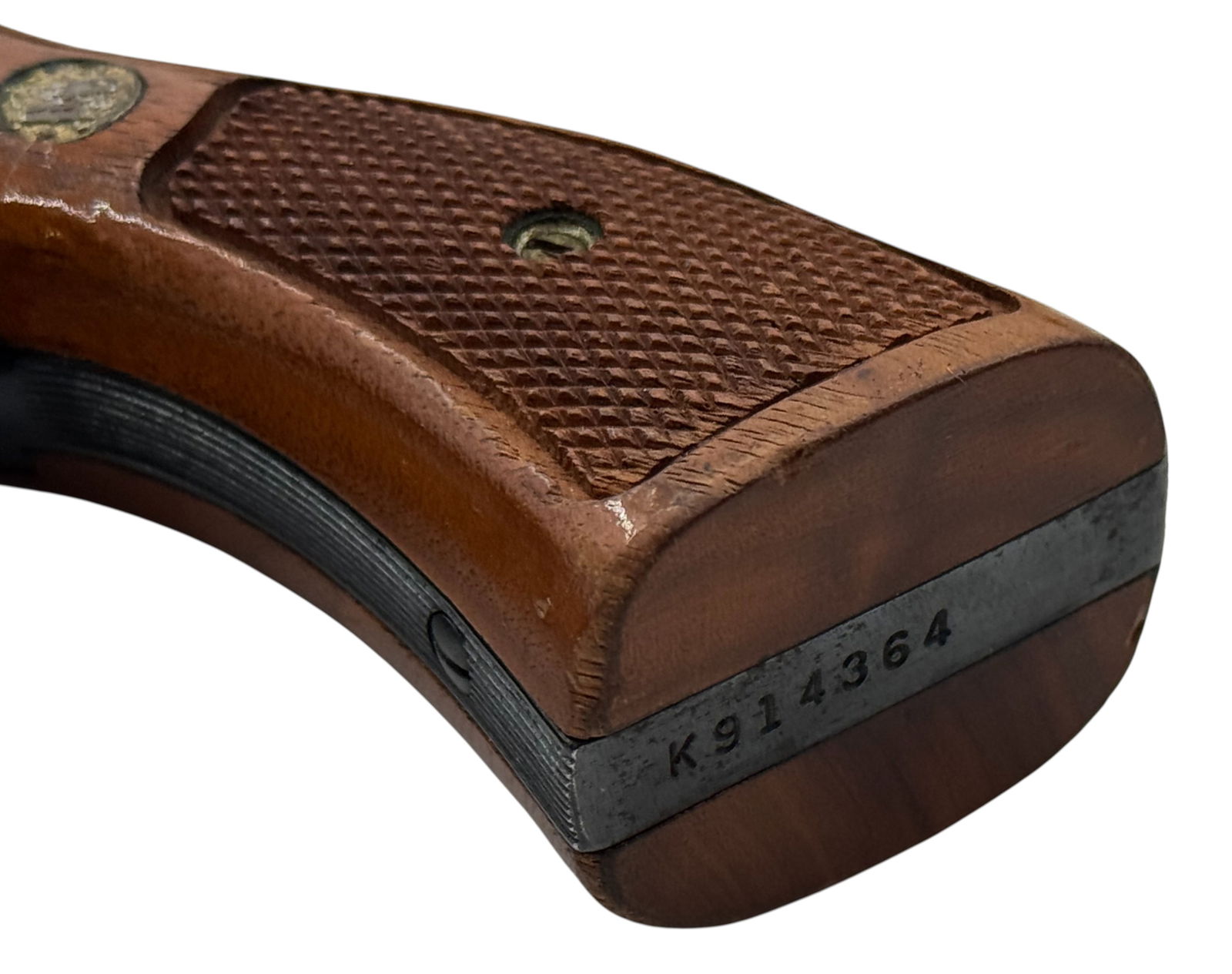 Excellent 1969 Smith & Wesson 15-3 K38 Combat Masterpiece .38 SPECIAL Revolver w/ Holster - 19