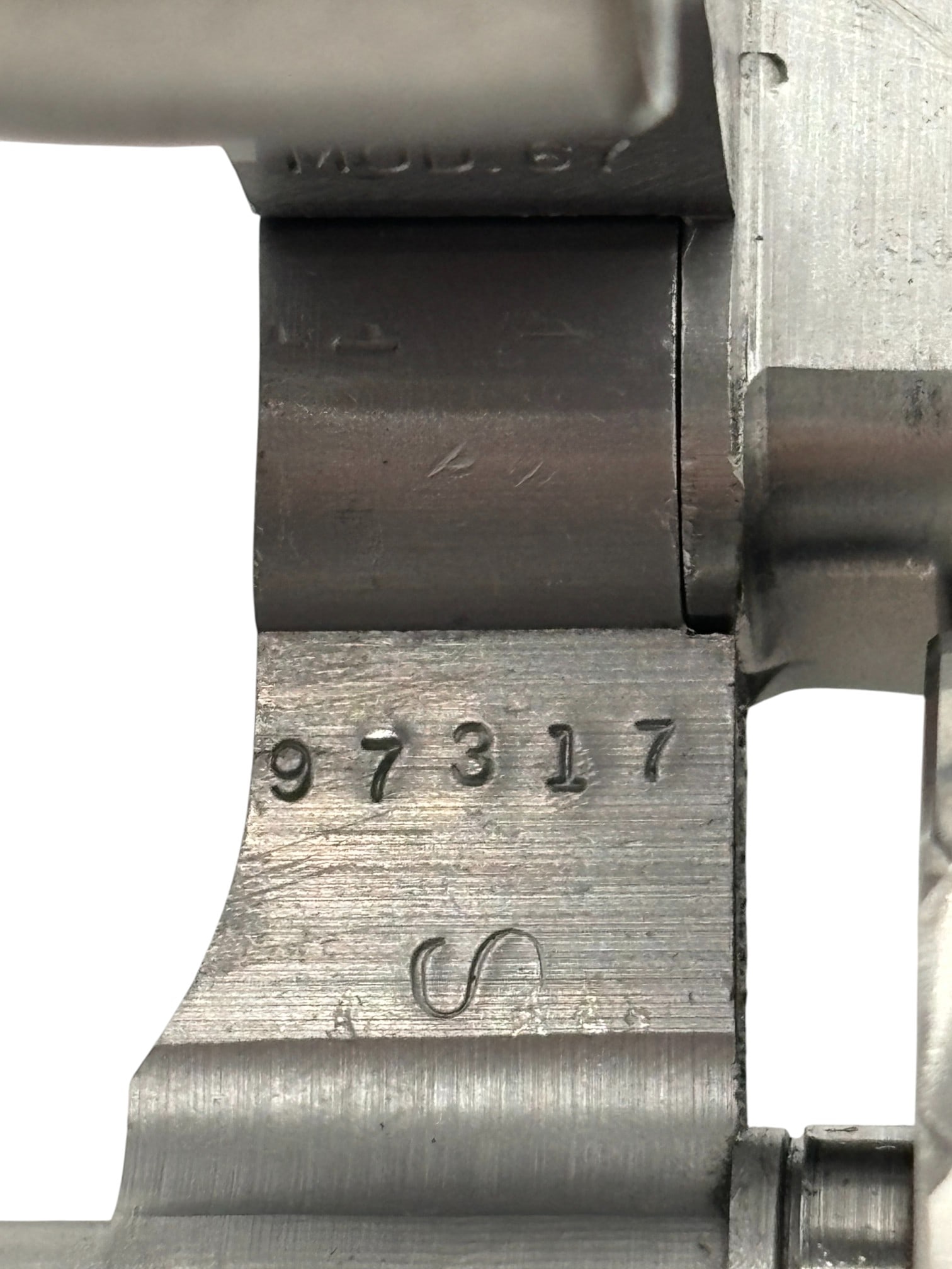 Excellent 1970s Smith & Wesson Model 67 Combat Masterpiece Stainless 4" Revolver in Box - 7