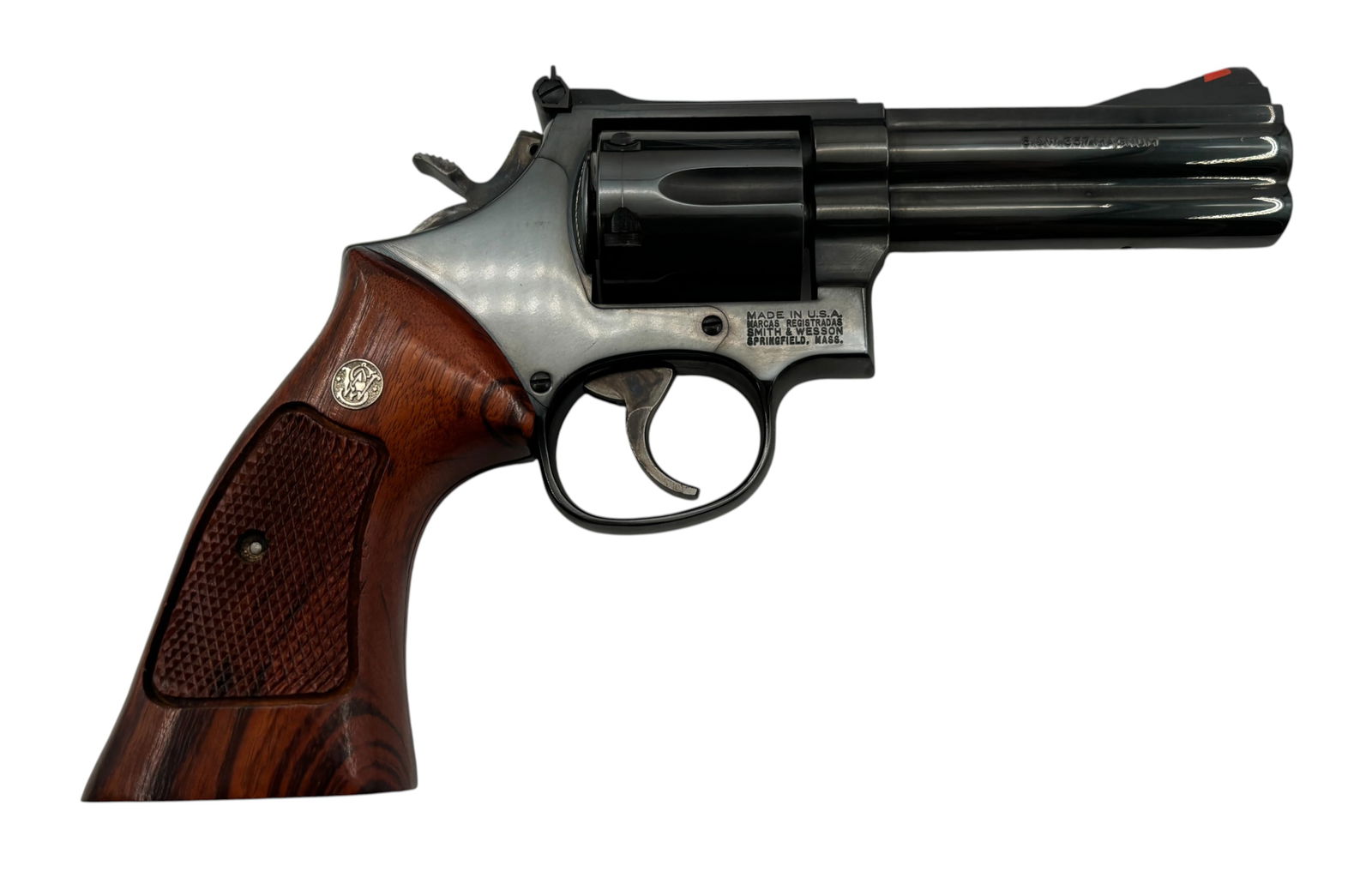 NIB 1980s Smith & Wesson Model 586-1 .357 MAG. 4" Blued Revolver - 3