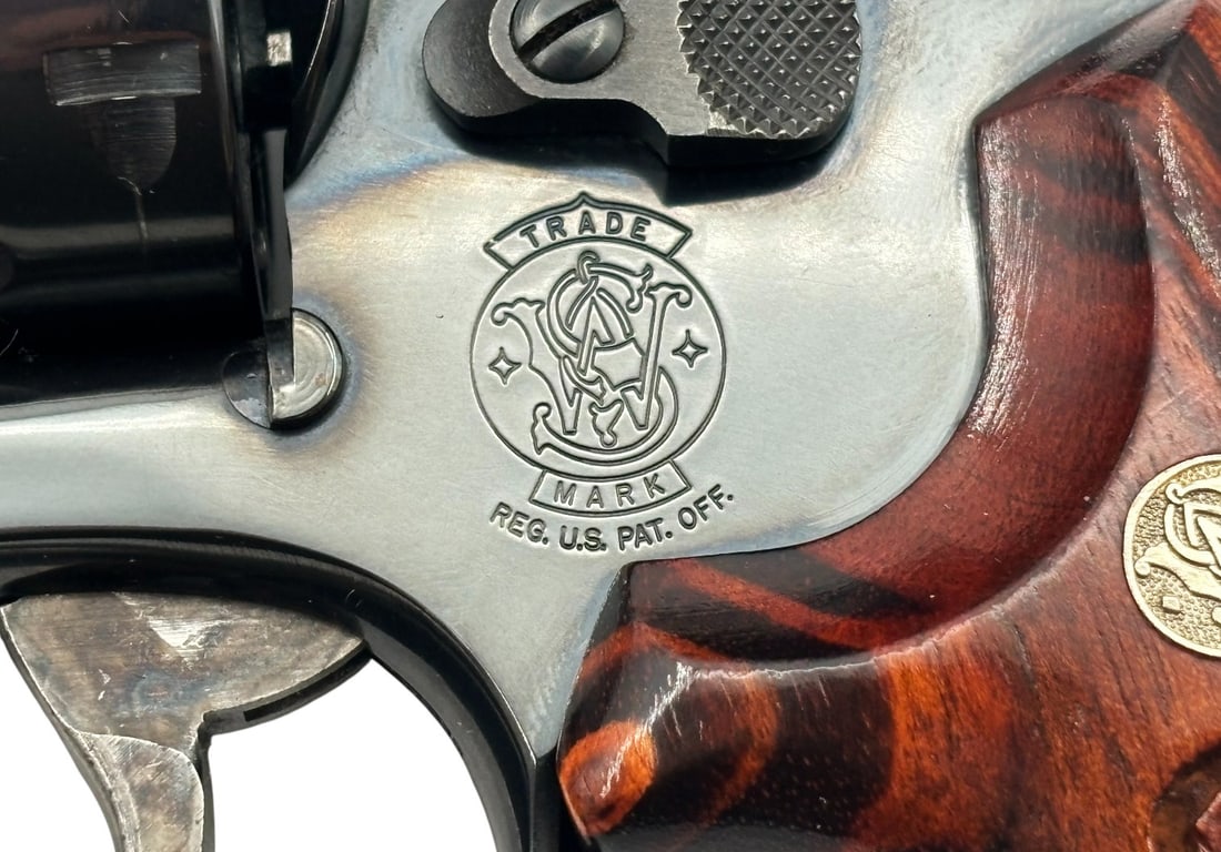 NIB 1980s Smith & Wesson Model 586-1 .357 MAG. 4" Blued Revolver - 9