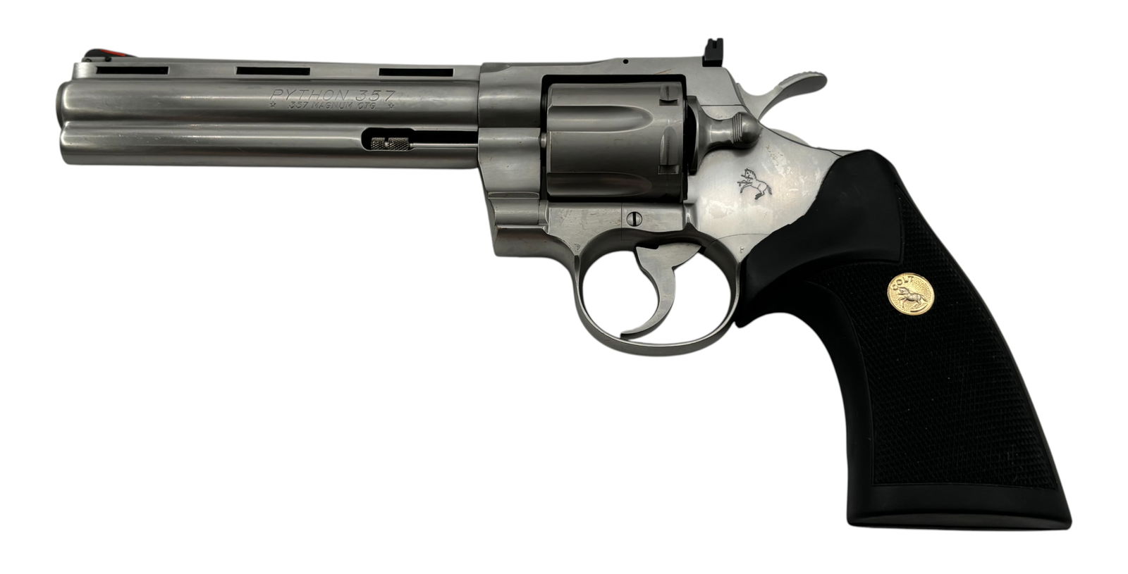 NIB Desirable 1985 Colt Python .357 MAG. 6" Stainless Steel T-Series Revolver - 3