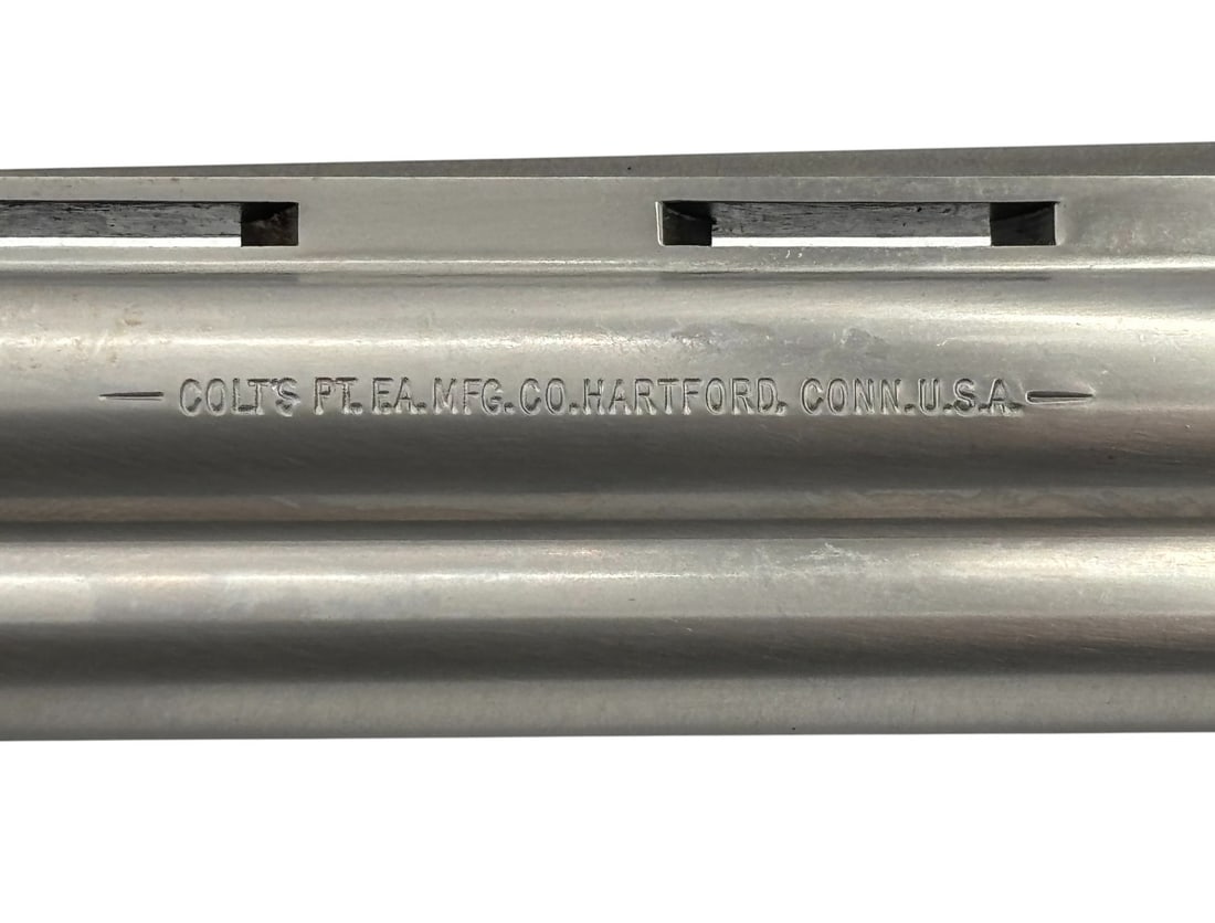 NIB Desirable 1985 Colt Python .357 MAG. 6" Stainless Steel T-Series Revolver - 9