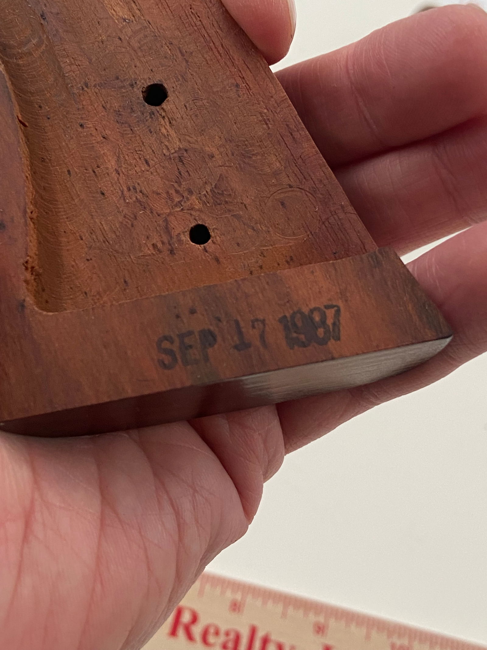 Excellent Factory Smith & Wesson N-Frame Revolver Take-Off Grips / Stocks with Screw - 3