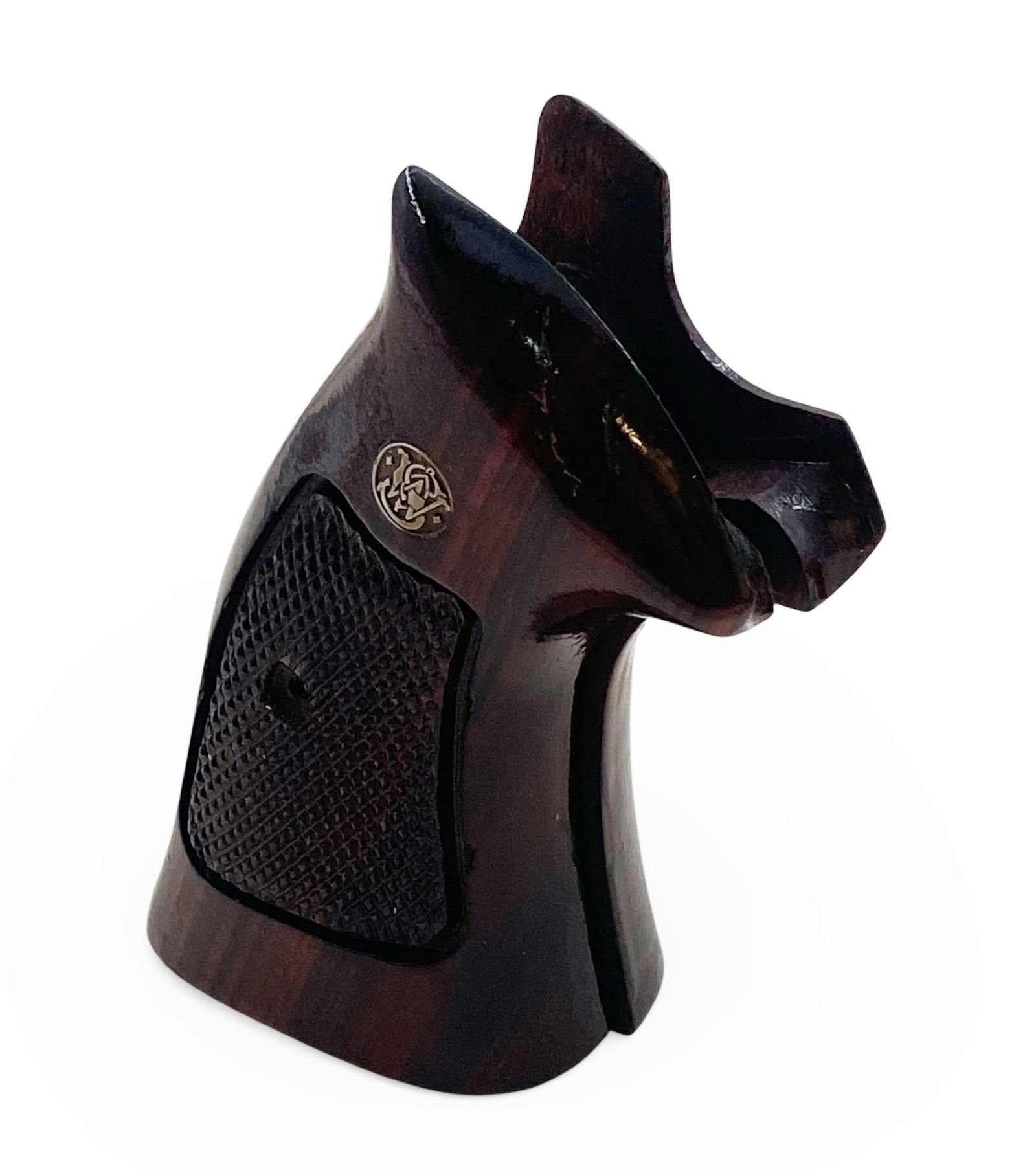 Excellent Factory Smith & Wesson N-Frame Revolver Take-Off Grips / Stocks with Screw - 4