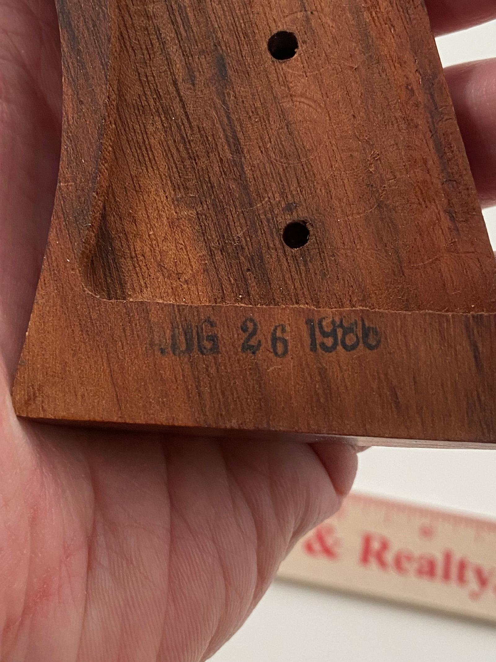 Excellent Factory Smith & Wesson N-Frame Revolver Take-Off Grips / Stocks with Screw - 4