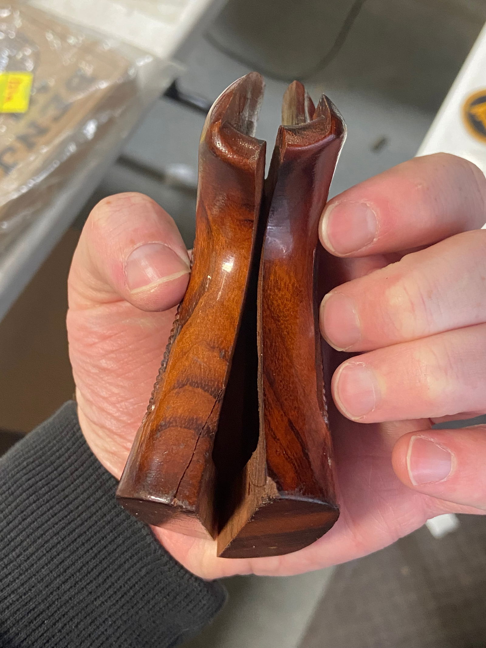 (3) Sets of Factory Smith & Wesson N-Frame Revolver Take-Off Grips / Stocks with Screws - 10