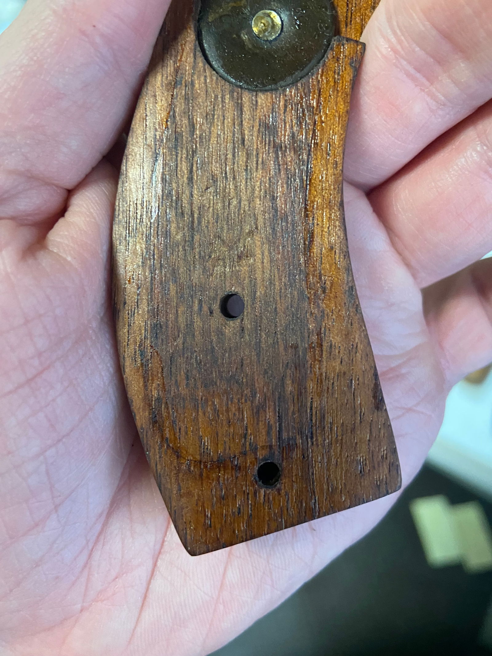 (4) Sets of Factory Smith & Wesson Revolver Take-Off Magna Grips / Stocks with Screws - 3