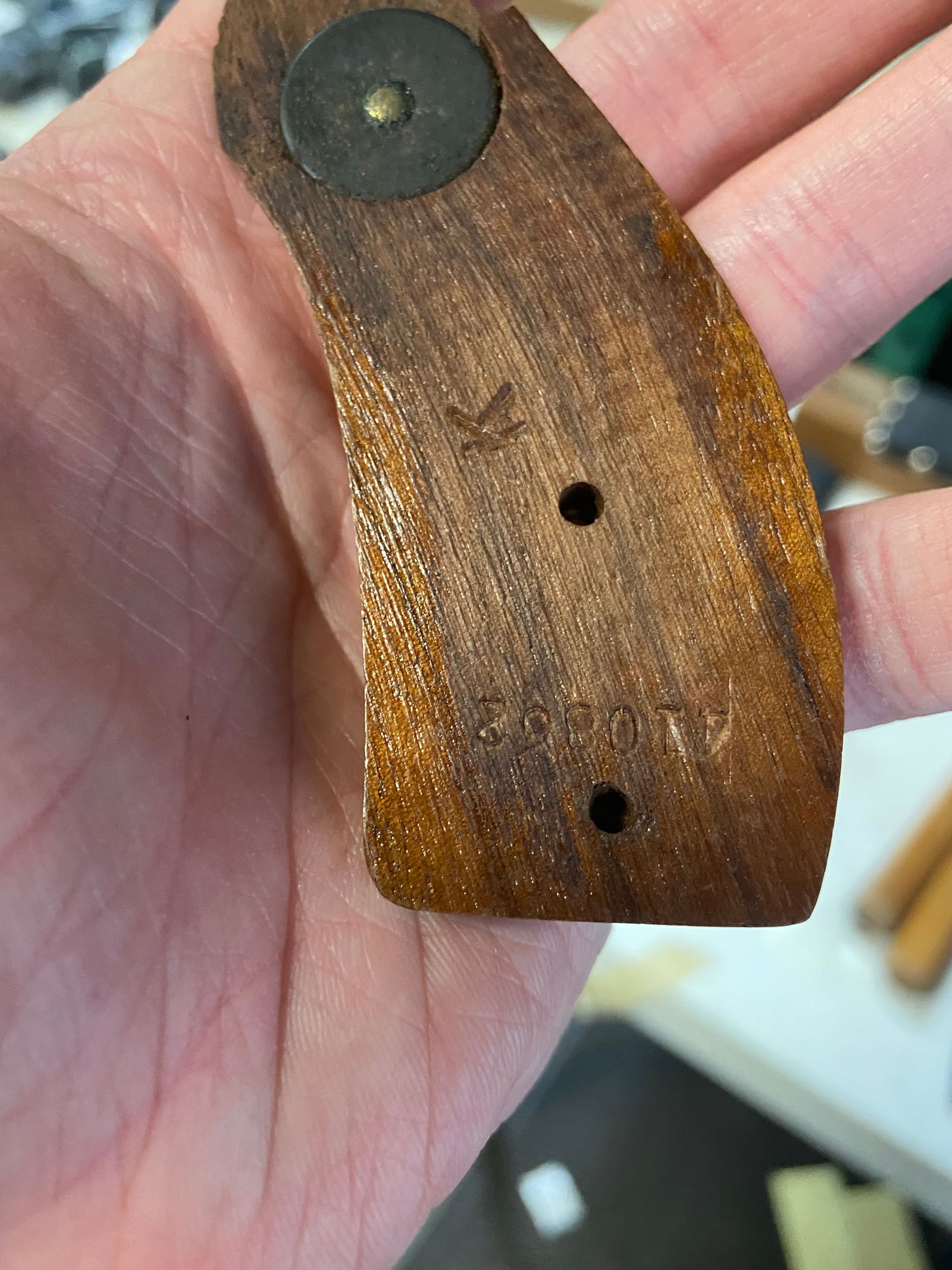 (4) Sets of Factory Smith & Wesson Revolver Take-Off Magna Grips / Stocks with Screws - 4