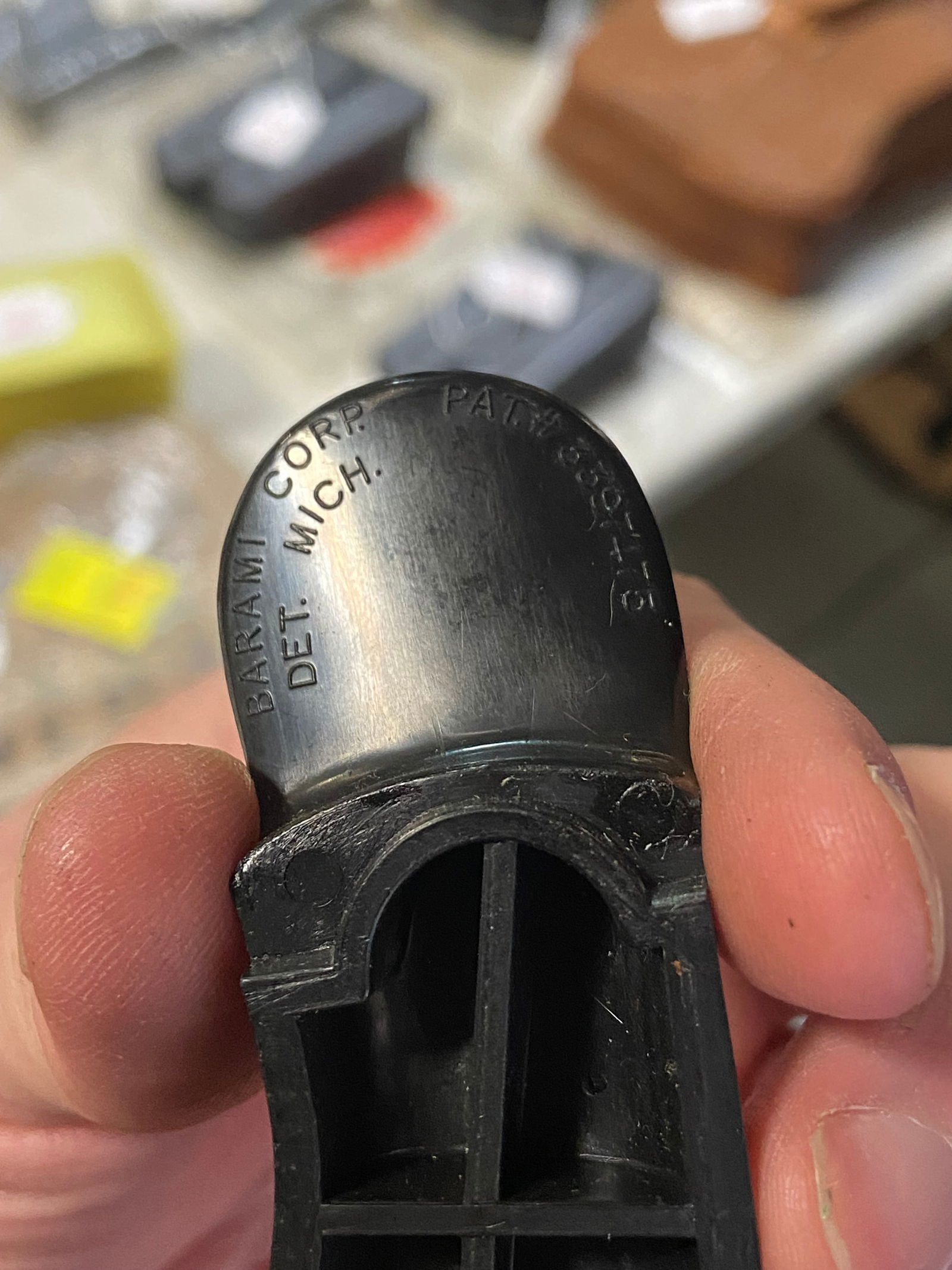 (2) Sets of Factory Smith & Wesson Revolver Take-Off Magna Grips / Stocks with Screws - 4