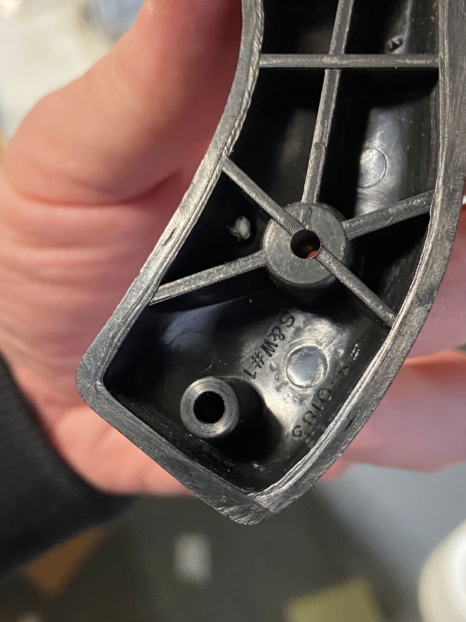 (2) Sets of Factory Smith & Wesson Revolver Take-Off Magna Grips / Stocks with Screws - 5