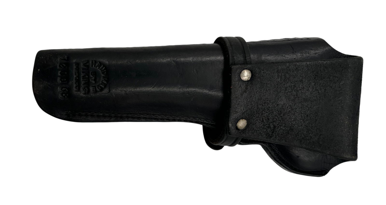 Excellent 1971 Ruger Super Single-Six .22 MAG. Revolver with Holster and Pearl Grips - 7