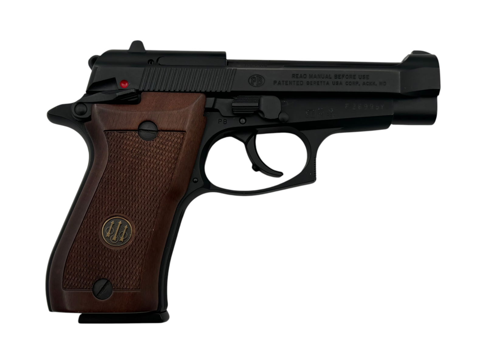 NIB 1995 Beretta Model 85F Cheetah .380 ACP Semi-Automatic Pistol with Wood Grips - 7