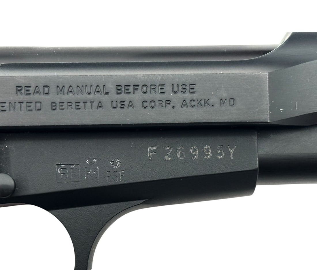 NIB 1995 Beretta Model 85F Cheetah .380 ACP Semi-Automatic Pistol with Wood Grips - 8