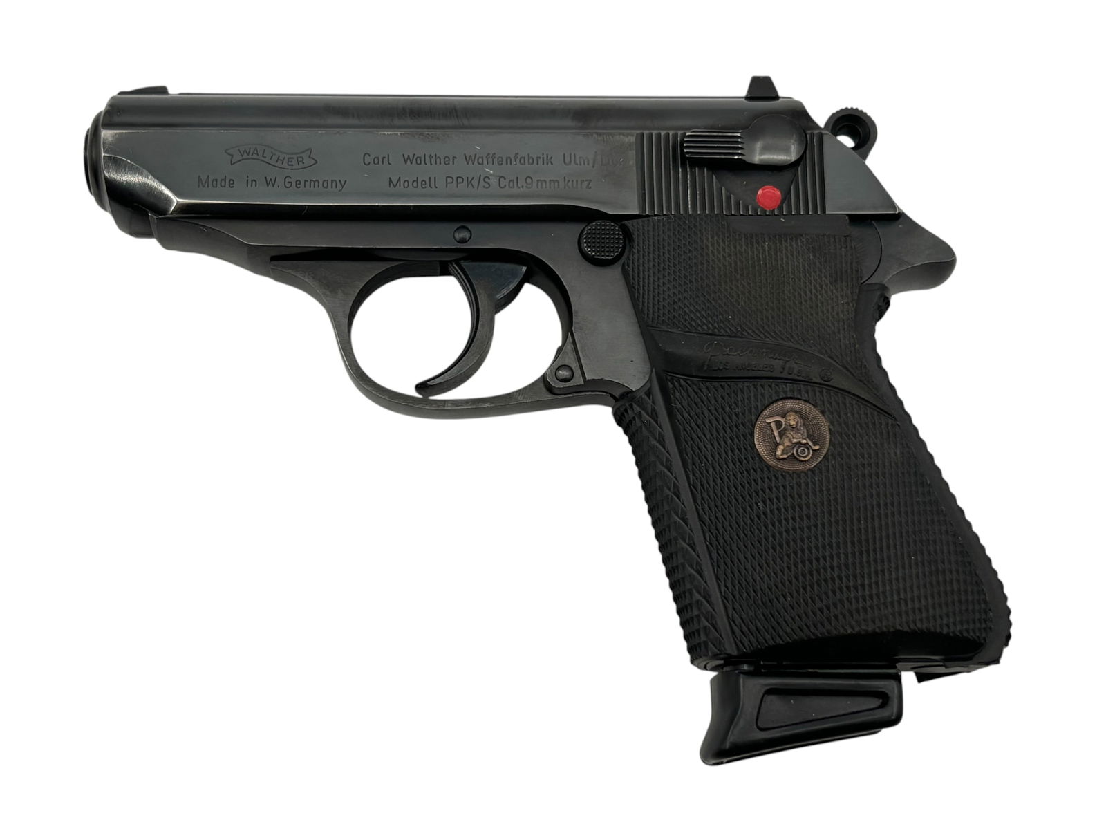 Excellent 1974 West German Walther Model PPK/S .380 ACP Semi-Automatic Pistol with Extras - 2