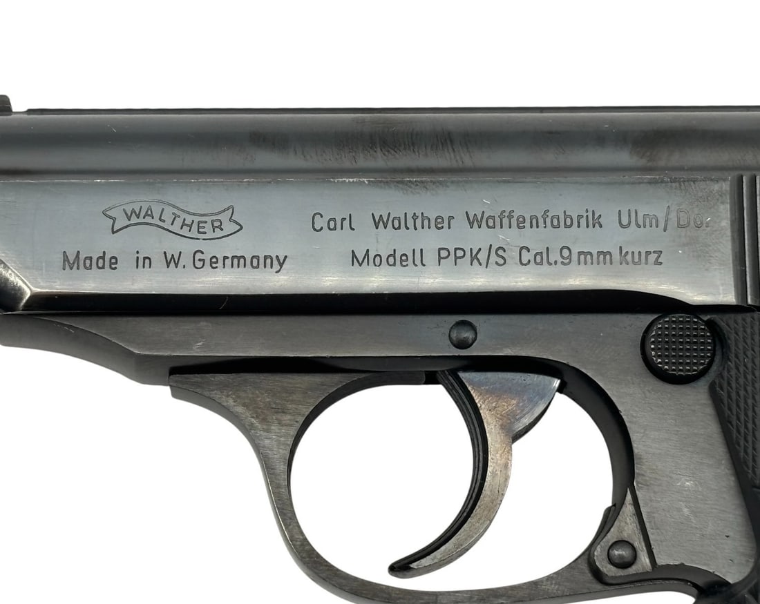 Excellent 1974 West German Walther Model PPK/S .380 ACP Semi-Automatic Pistol with Extras - 4