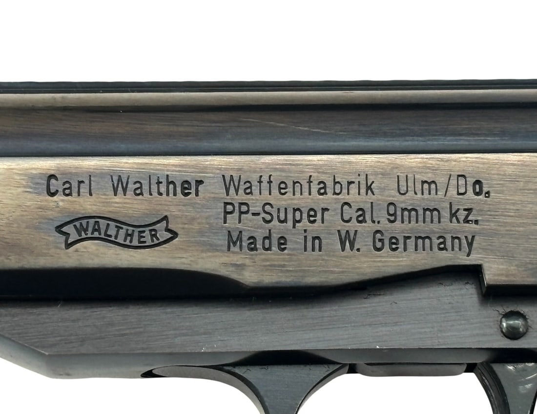 NIB RARE 1978 West German Walther Model PP-Super .380 ACP Semi-Automatic Pistol - 6
