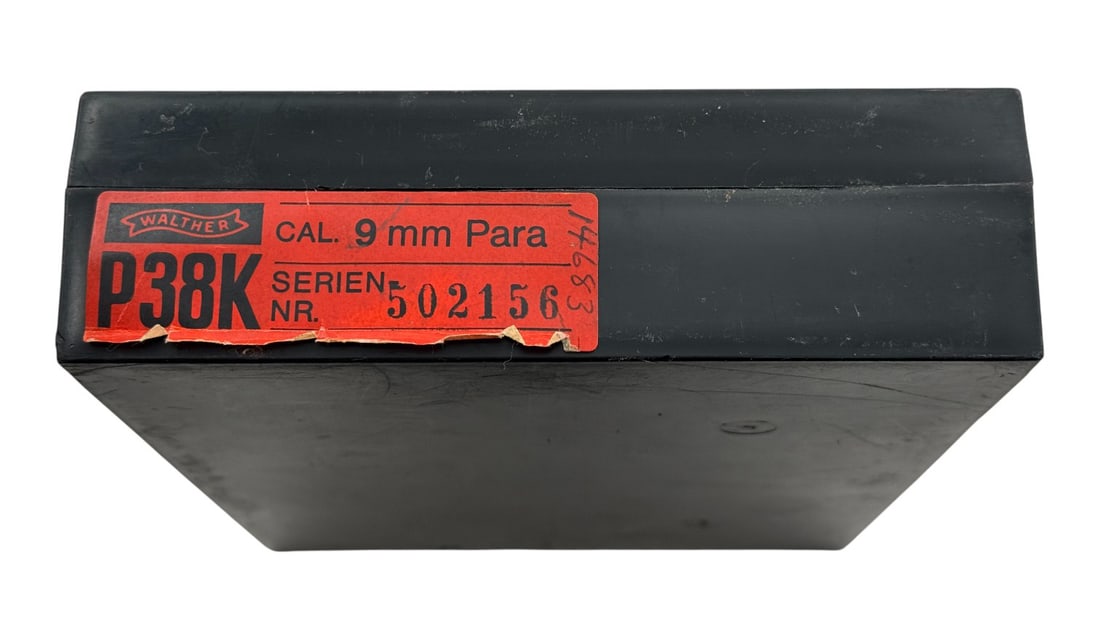 NIB Scarce 1979 Walther P38-K 9mm Semi-Automatic 1 of 2600 Pistol - 2