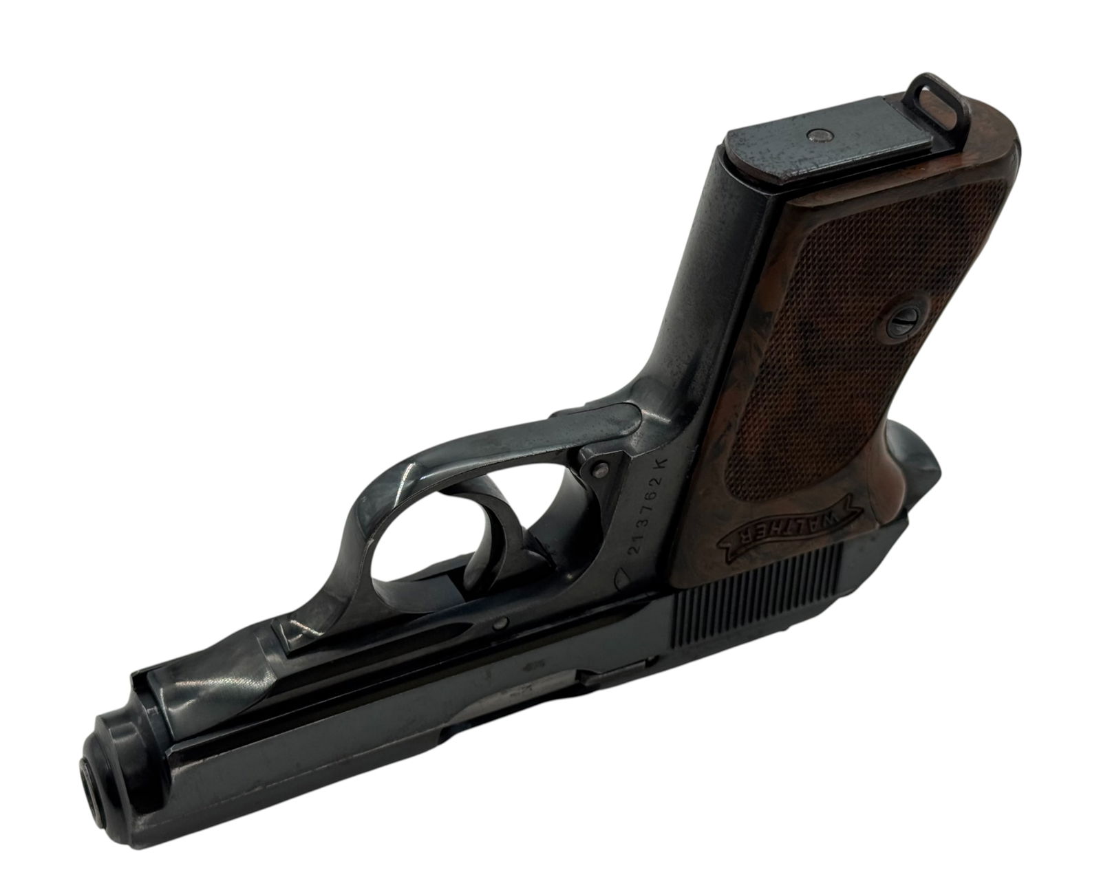 Early WWII 1939 High Polished Blue Walther PPK .32 ACP Semi-Automatic Pistol - 8