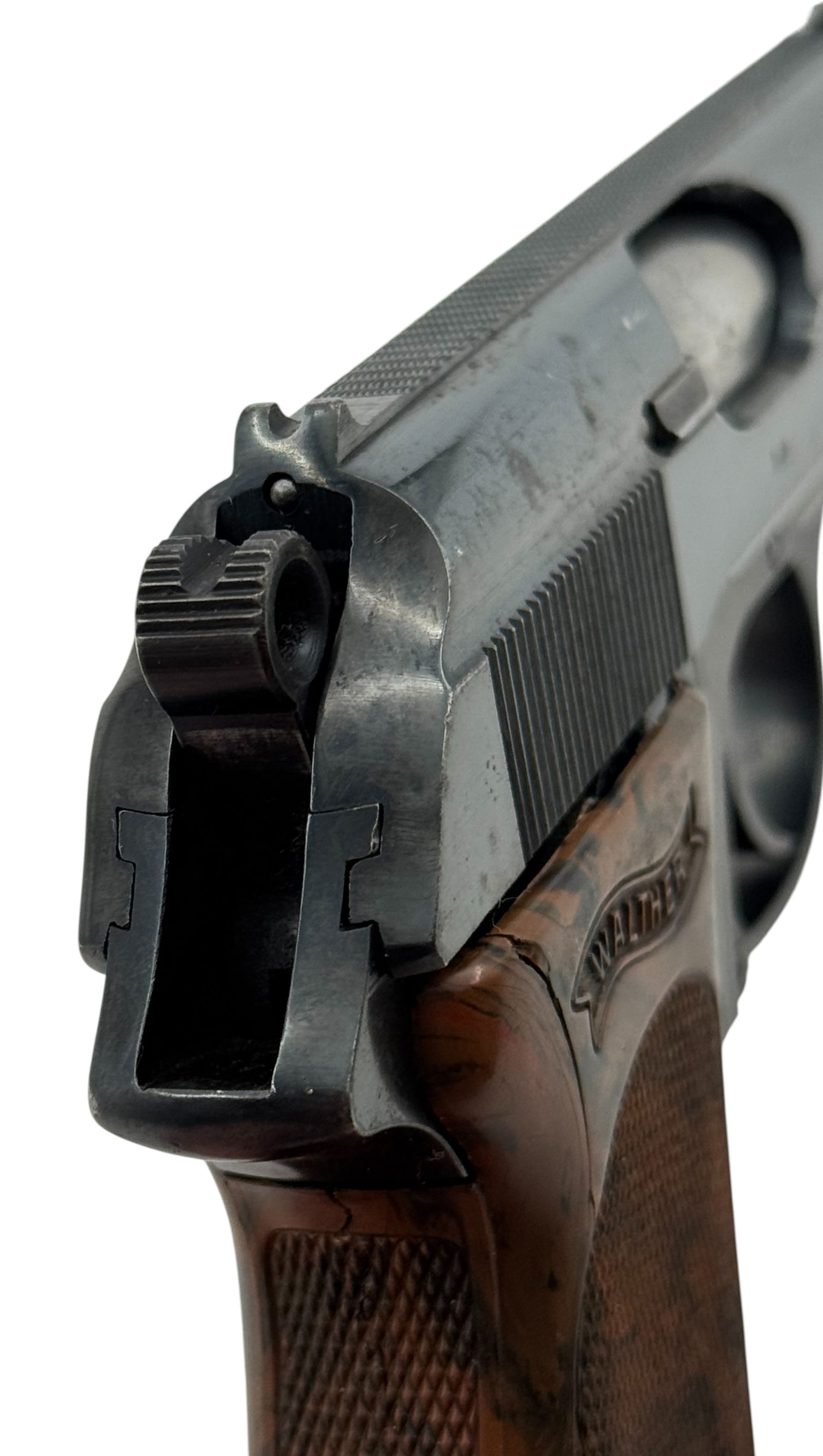 Early WWII 1939 High Polished Blue Walther PPK .32 ACP Semi-Automatic Pistol - 9