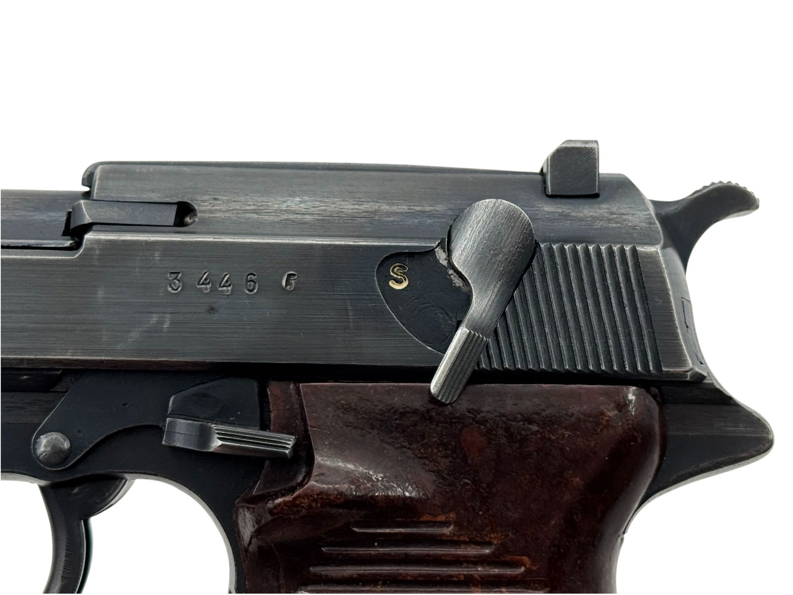 Excellent WWII German 1945 Mauser P38 "BYF/44" Semi-Automatic 9mm Pistol - 6