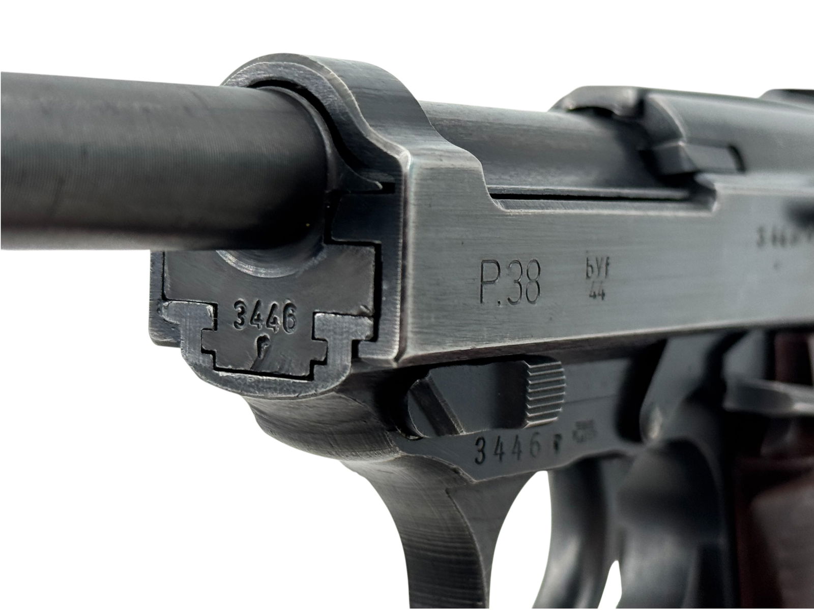 Excellent WWII German 1945 Mauser P38 "BYF/44" Semi-Automatic 9mm Pistol - 8