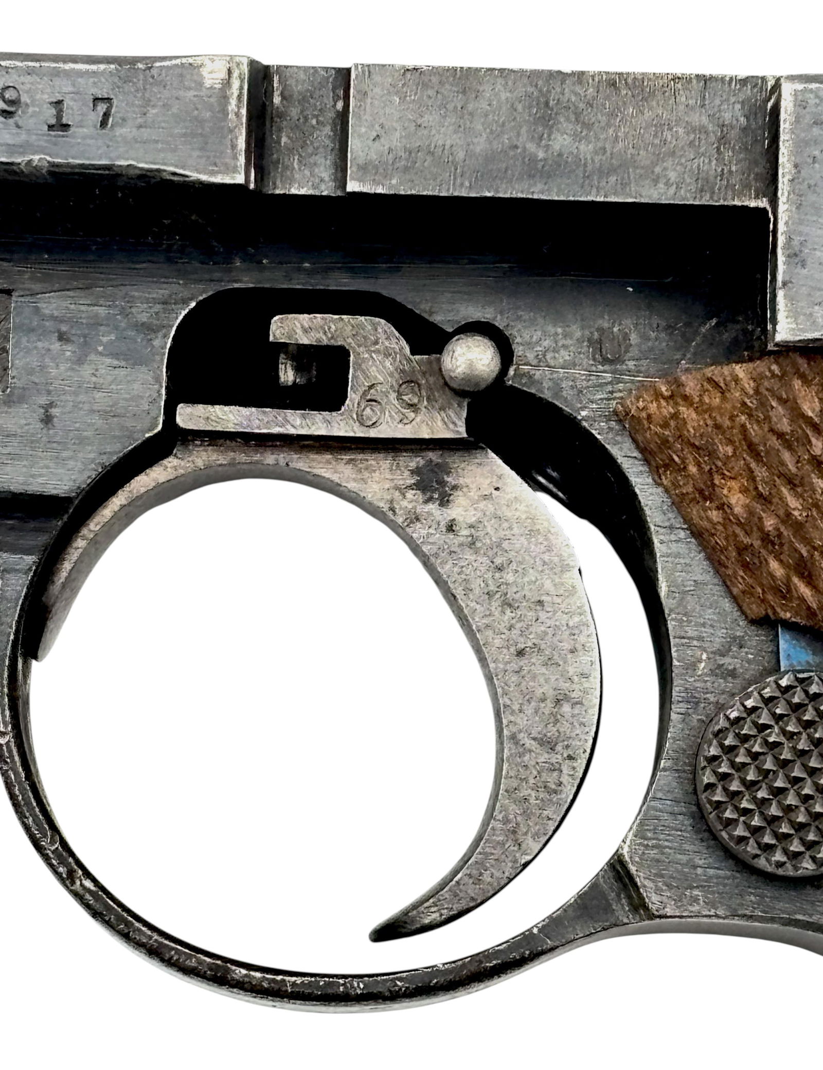 Excellent Rare WWI Imperial German “1917” DWM Model 1914 Navy P.08 Luger 9mm Pistol - 20