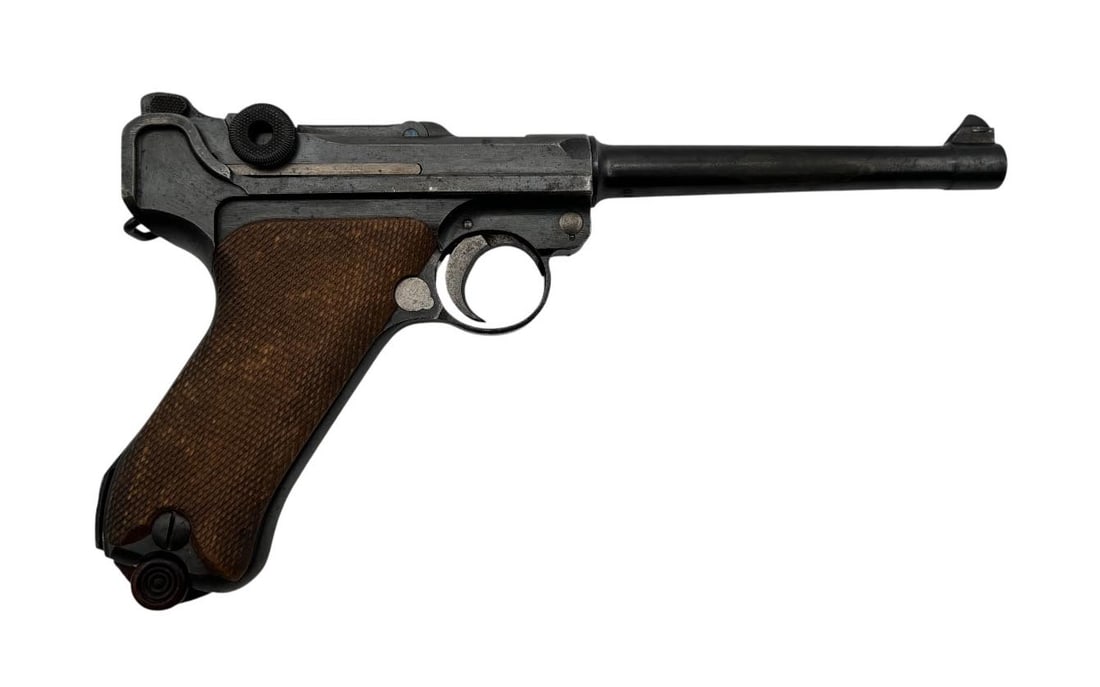 Excellent Rare WWI Imperial German “1917” DWM Model 1914 Navy P.08 Luger 9mm Pistol - 2