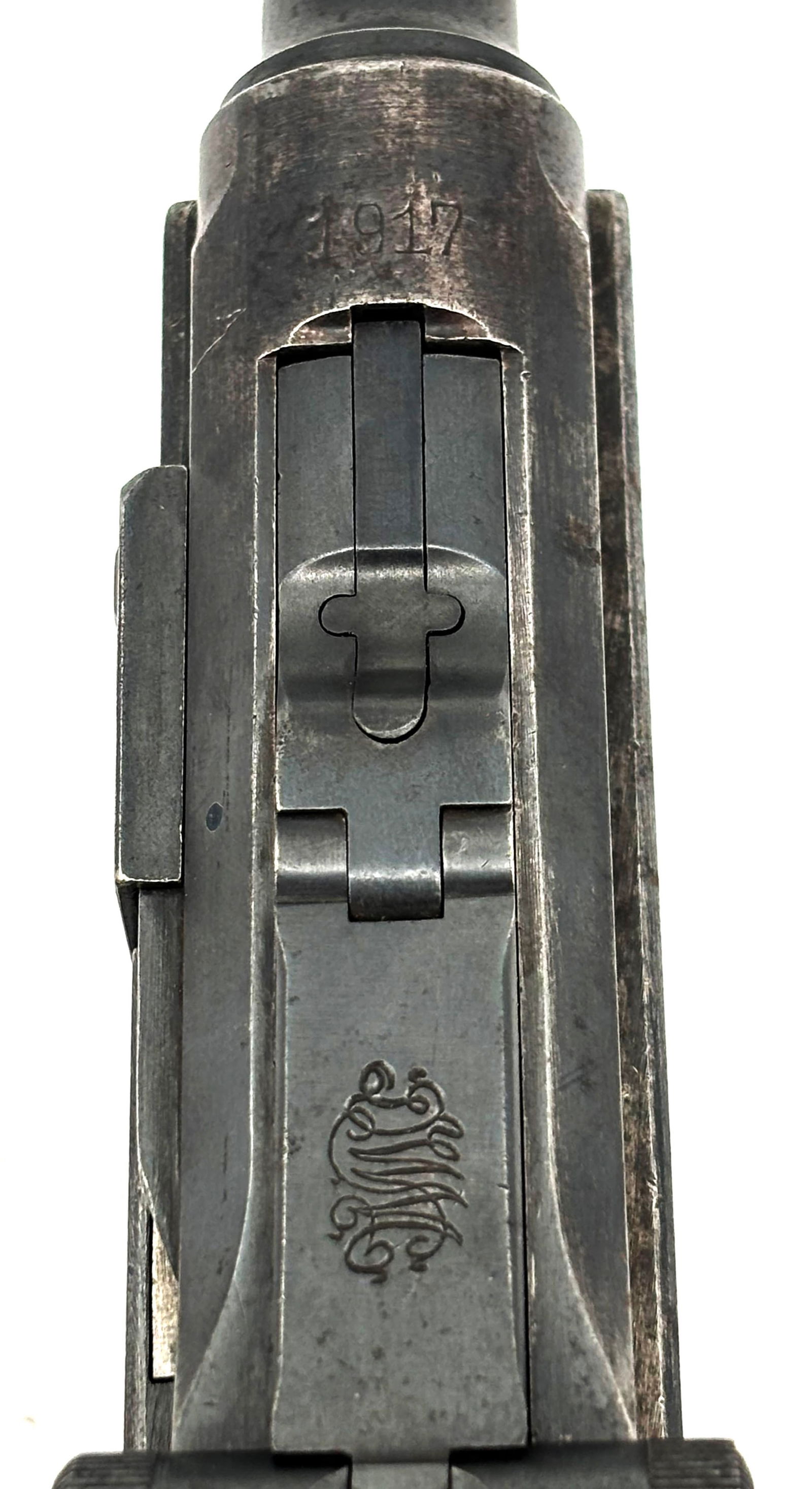 Excellent Rare WWI Imperial German “1917” DWM Model 1914 Navy P.08 Luger 9mm Pistol - 3