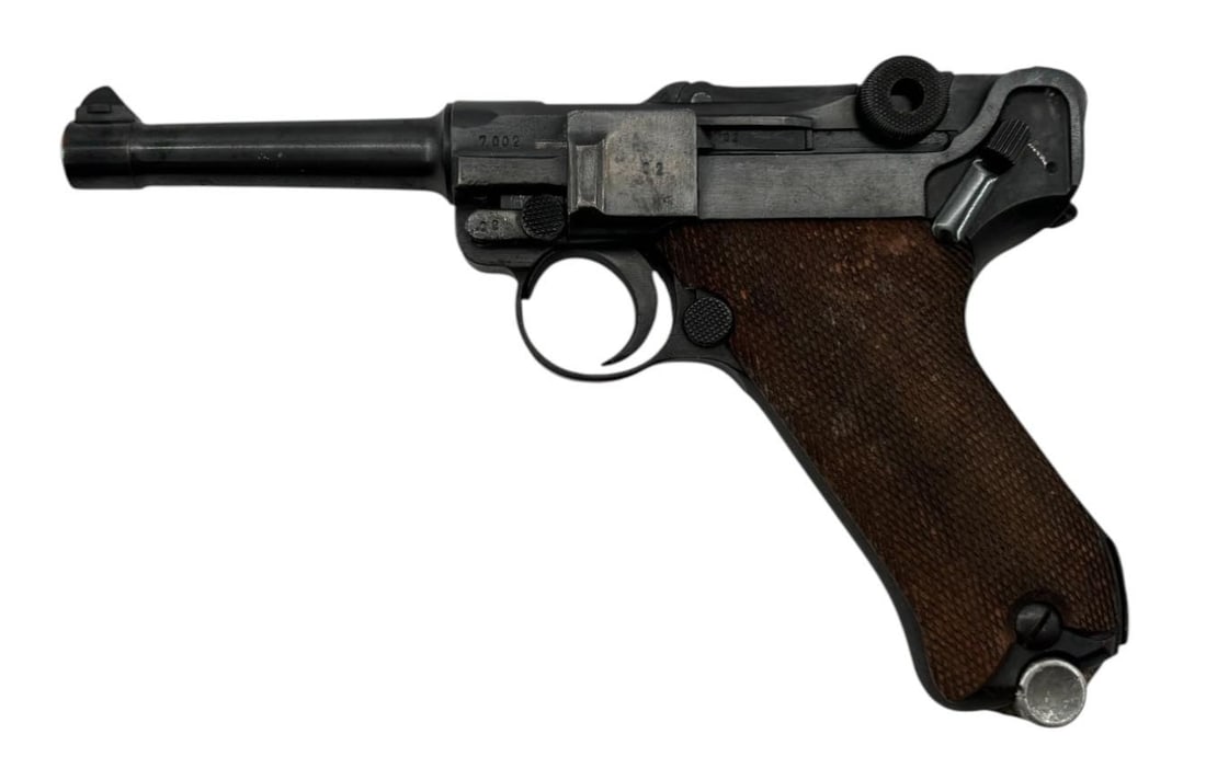 Excellent WWII German 1938 Mauser S/42 P.08 Luger 9mm Semi-Automatic Pistol (1 of 20)