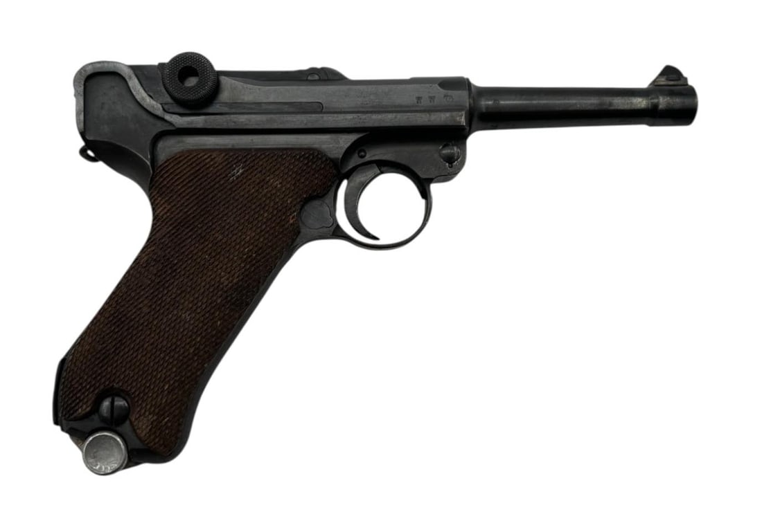 Excellent WWII German 1938 Mauser S/42 P.08 Luger 9mm Semi-Automatic Pistol - 2