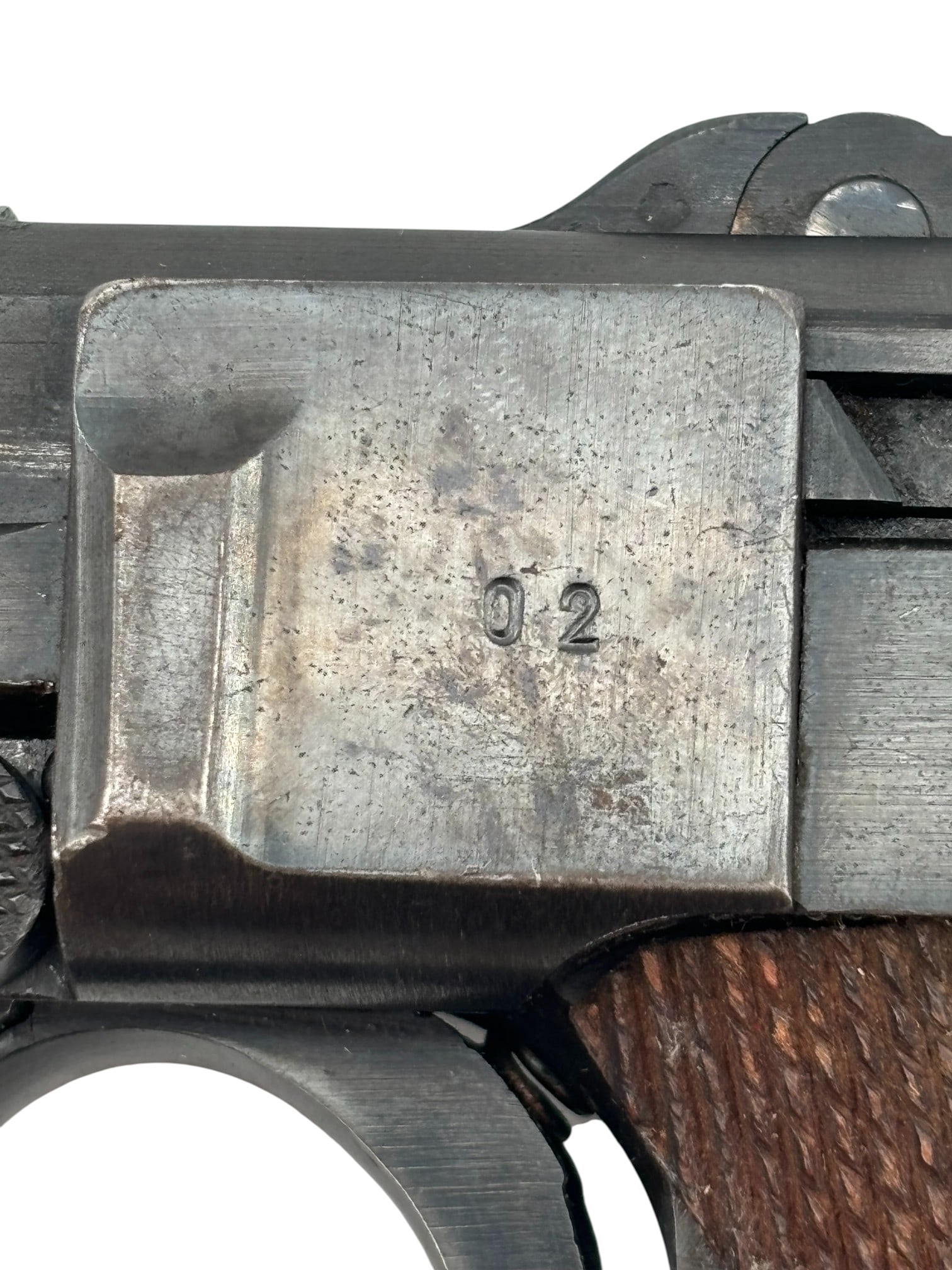 Excellent WWII German 1938 Mauser S/42 P.08 Luger 9mm Semi-Automatic Pistol - 9