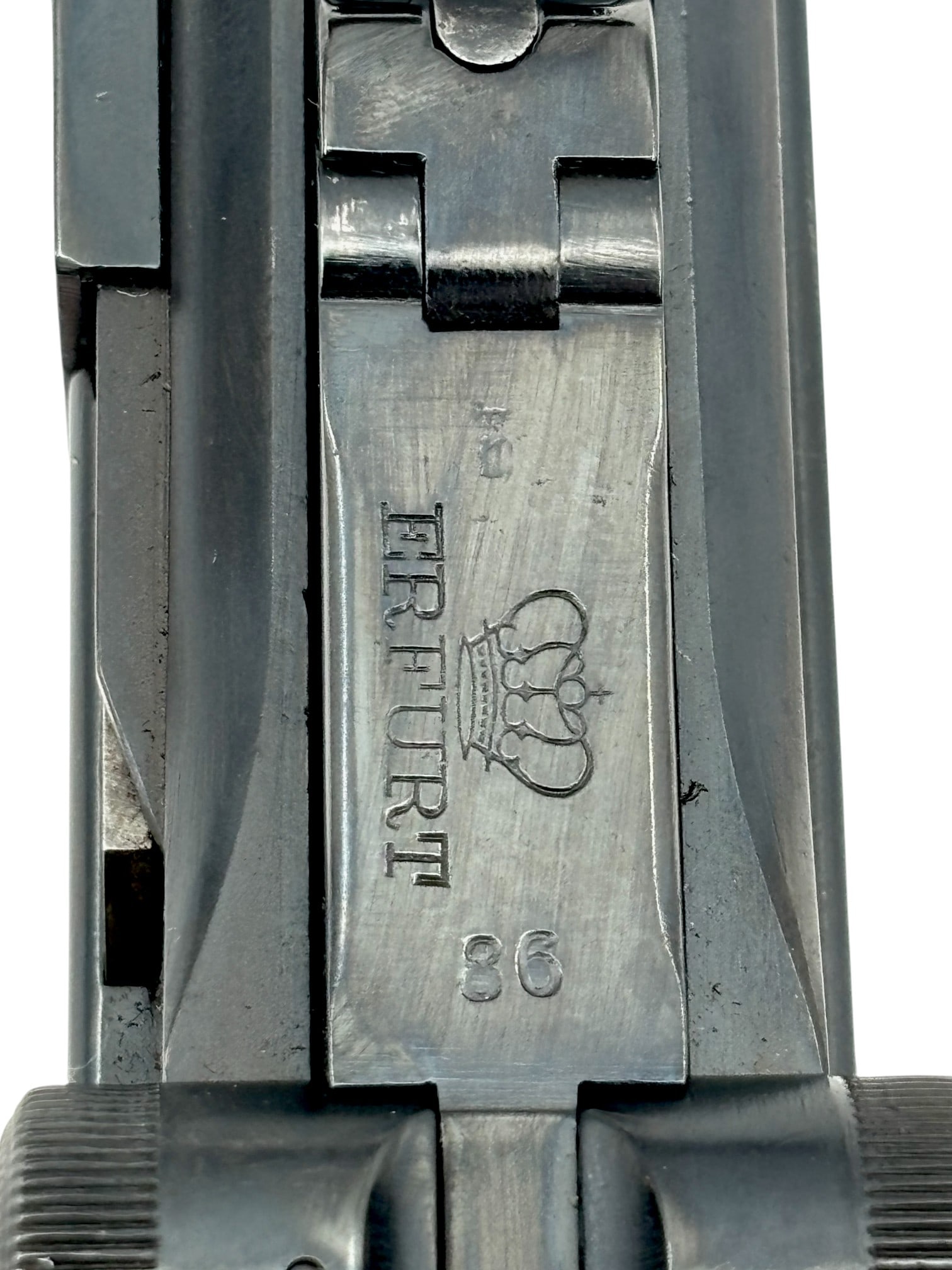 RARE Early WWI German 1914 Erfurt Artillery Luger LP-08 9mm Semi-Automatic Pistol Rig - 10