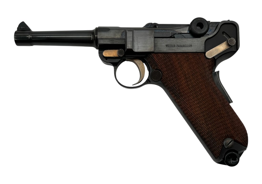NIB 1972 Mauser Parabellum Original Luger 9MM Semi-Automatic Pistol with Matching Box and Extras - 5
