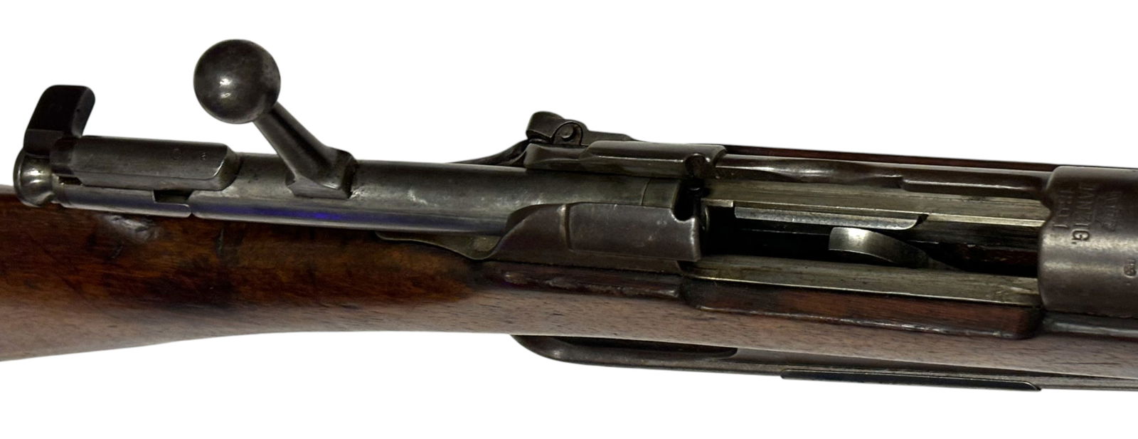 Antique 1891 Danzig Gew 88 Regimentally Marked Bolt Action 8mm Mauser Rifle - 10