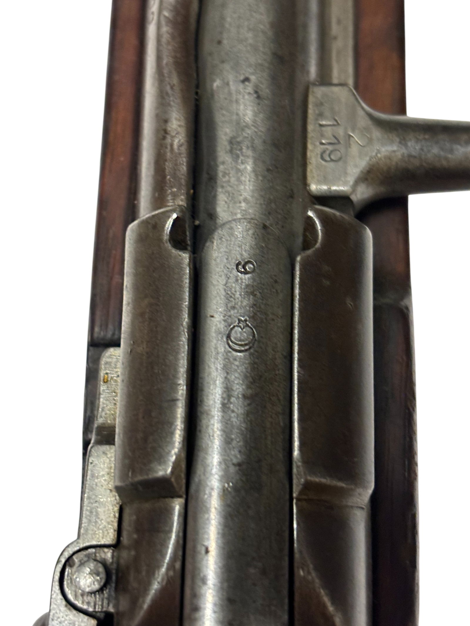 Antique 1891 Danzig Gew 88 Regimentally Marked Bolt Action 8mm Mauser Rifle - 8