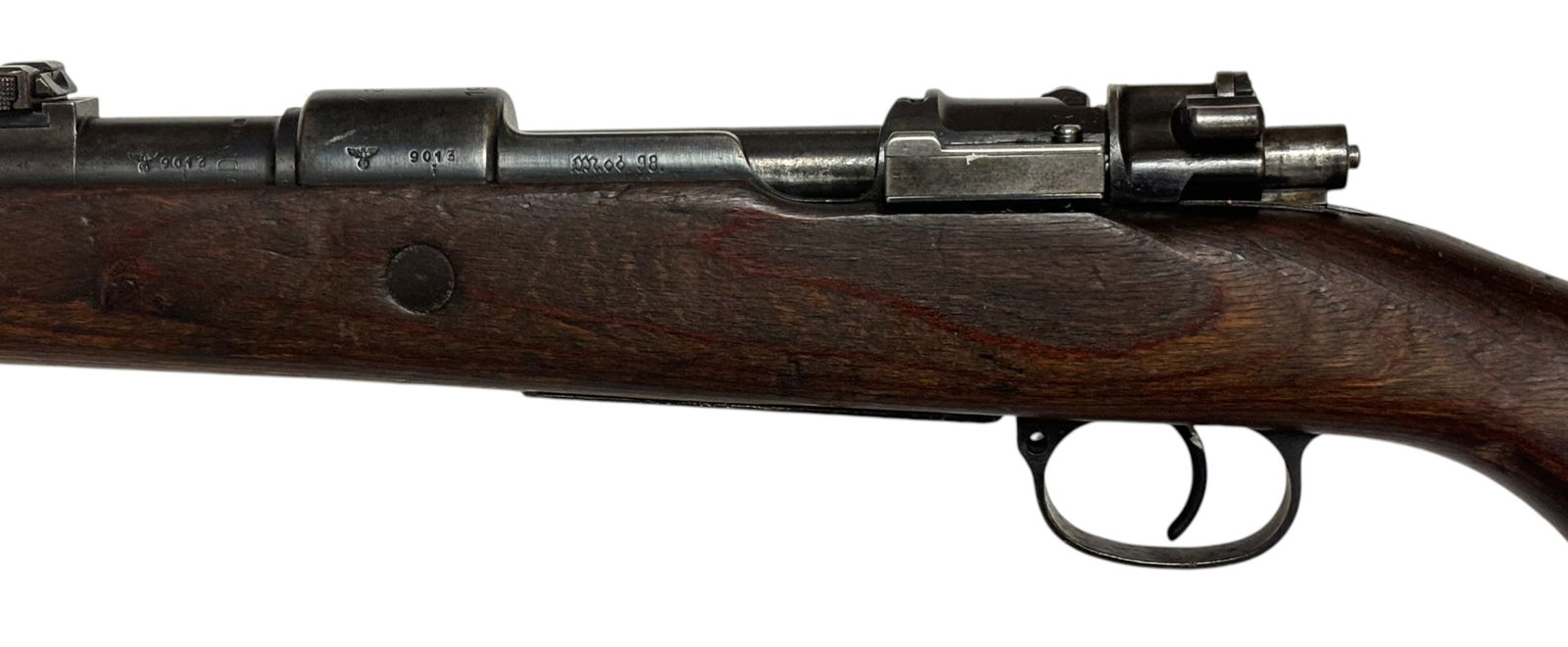 RARE German WWII 1940 "AX Code Feinmechanische Werke Model K98" 8mm Mauser Bolt Action Rifle - 19