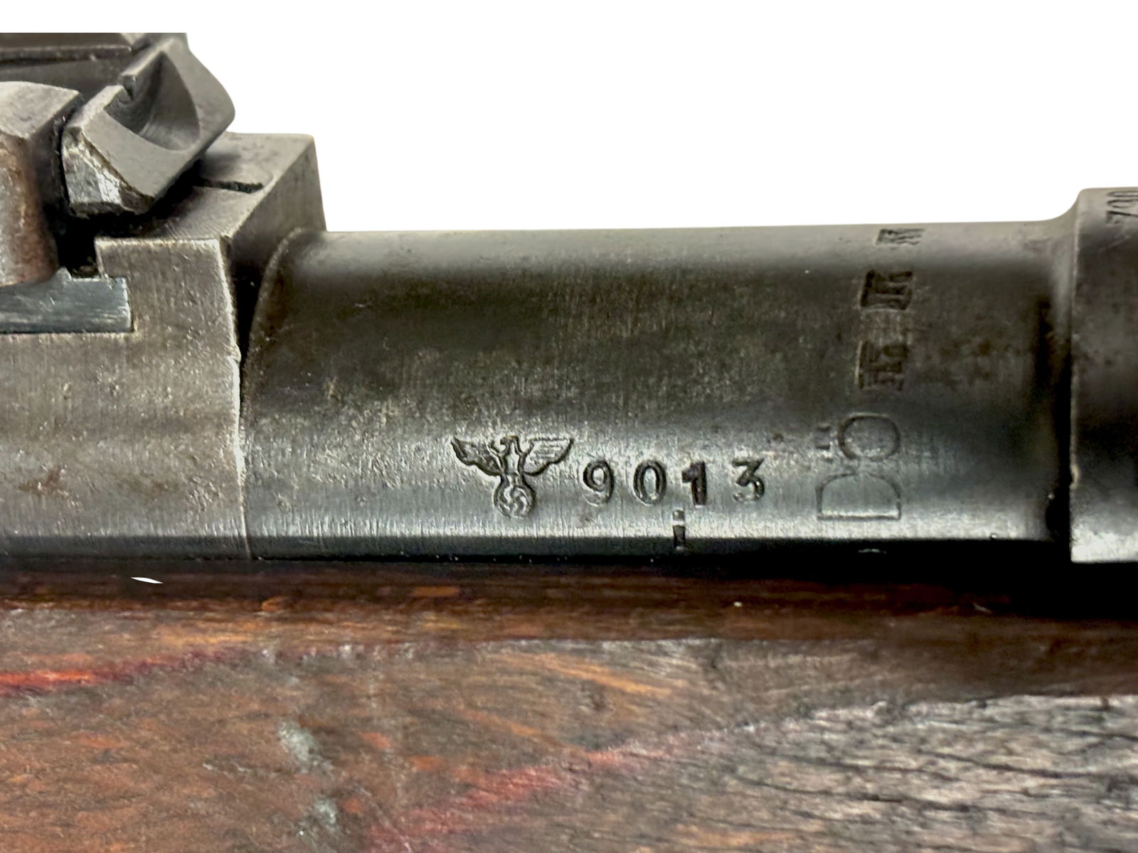 RARE German WWII 1940 "AX Code Feinmechanische Werke Model K98" 8mm Mauser Bolt Action Rifle - 6