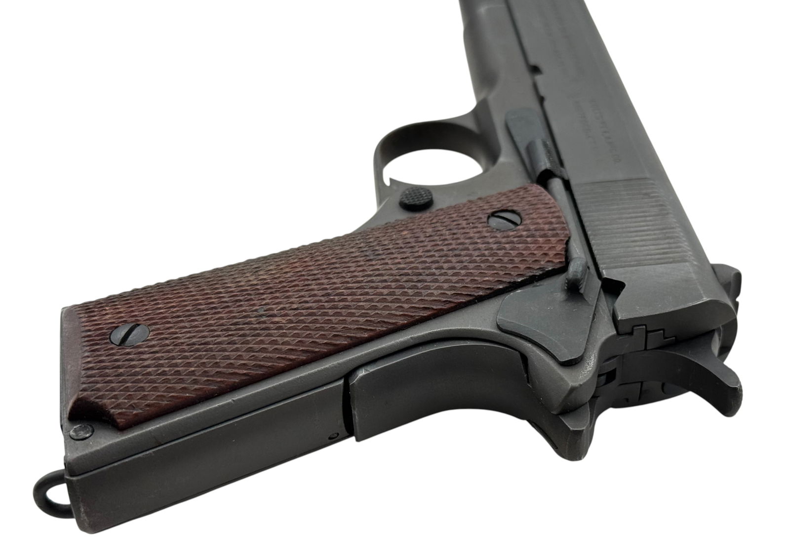 Excellent WWI/WWII 1918 Black Army Colt 1911 .45 ACP Semi-Automatic Pistol with Album - 10