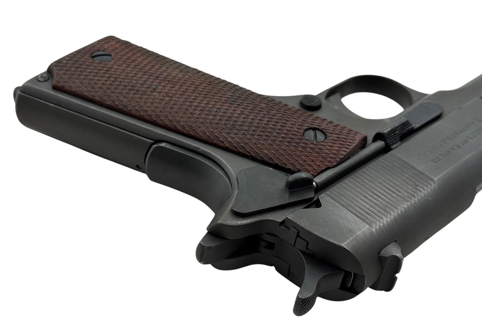 Excellent WWI/WWII 1918 Black Army Colt 1911 .45 ACP Semi-Automatic Pistol with Album - 11