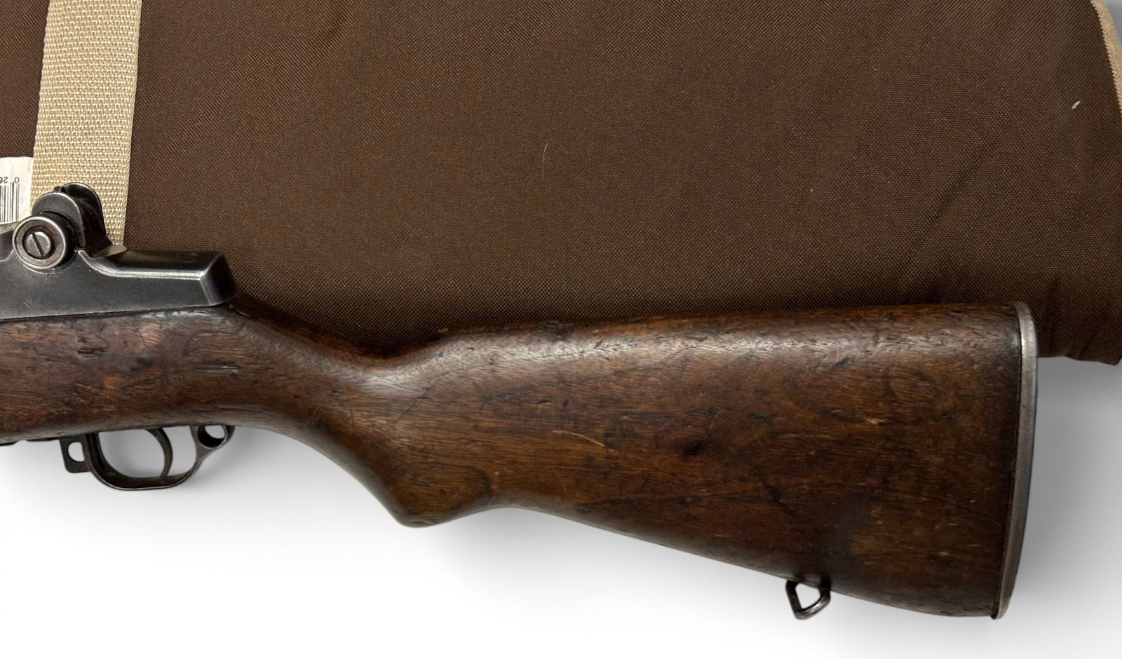 WWII 1942 Winchester M1 Garand .30-06 SPRG. Semi-Automatic Battle Rifle in Case - 16