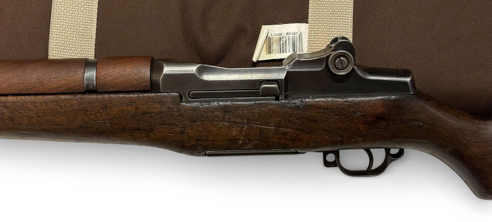 WWII 1942 Winchester M1 Garand .30-06 SPRG. Semi-Automatic Battle Rifle in Case - 17