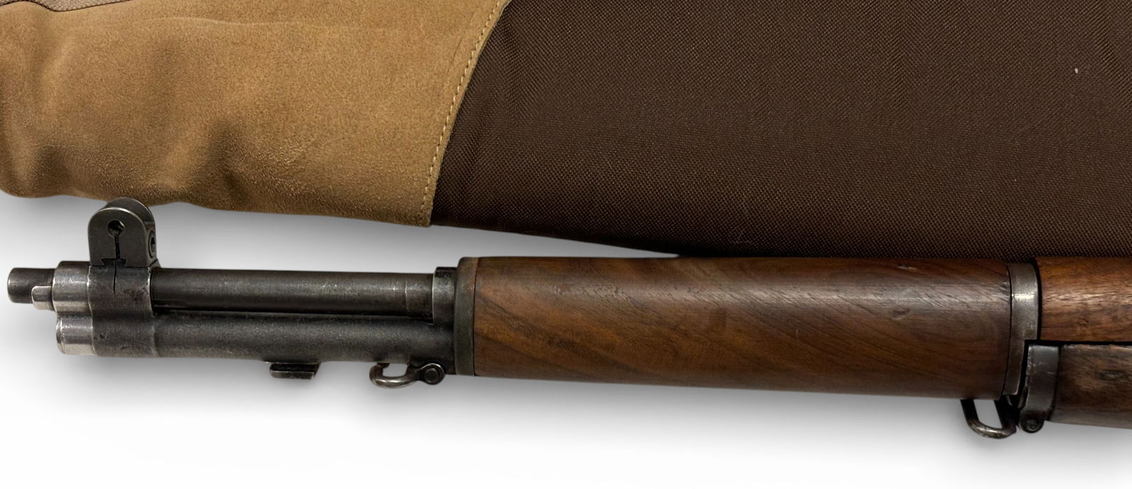 WWII 1942 Winchester M1 Garand .30-06 SPRG. Semi-Automatic Battle Rifle in Case - 19