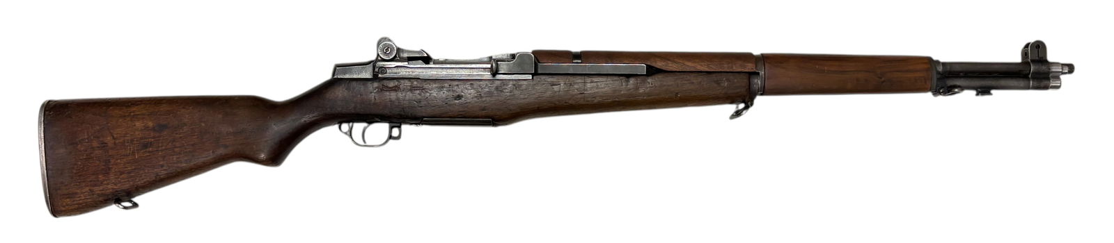WWII 1942 Winchester M1 Garand .30-06 SPRG. Semi-Automatic Battle Rifle in Case - 20